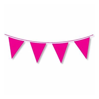 10m Regular Hot Pink Bunting