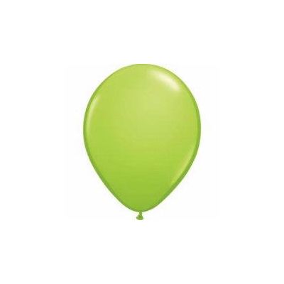  5 Inch Lime Green Round Qualatex (pack quantity 100) 
