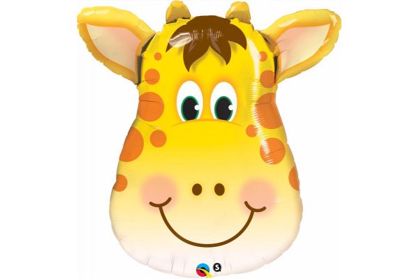 32 Inch Jolly Giraffe Super Shaped Foil Balloon