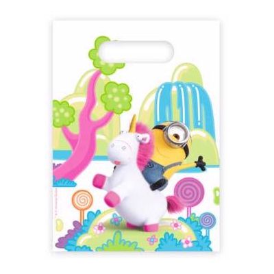  Despicable Me/fluffy Party Bags (pack quantity 6) 