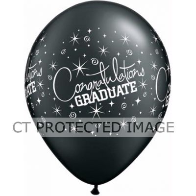 11 Inch Congratulations Graduate Qualatex (pack quantity 25) 