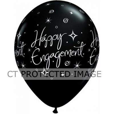  11 Inch Engagement Sparkles Qualatex (pack quantity 25) 