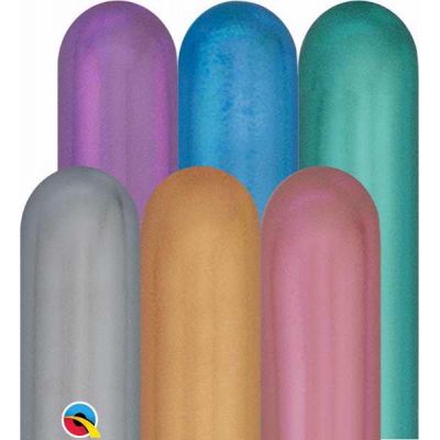  260q Assorted Chrome Qualatex (pack quantity 100) 