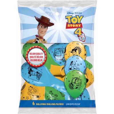 12 Inch Toy Story 4 Balloons (pack quantity 6) 