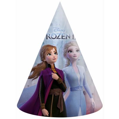  Frozen 2 Party Hats (pack quantity 6) 