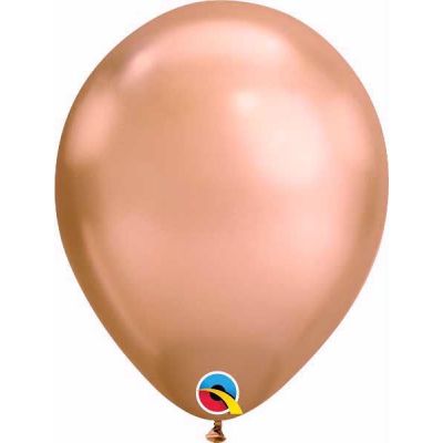  11 Inch Chrome Rose Gold Qualatex (pack quantity 25) 