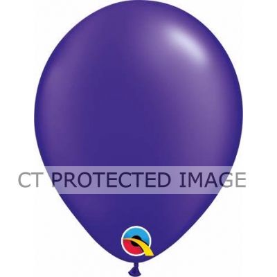  5 Inch Pearl Purple Qualatex (pack quantity 100) 