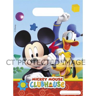  Playful Mickey Party Bags (pack quantity 6) 