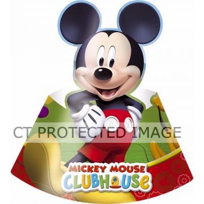  Playful Mickey Die-cut Hats (pack quantity 6) 