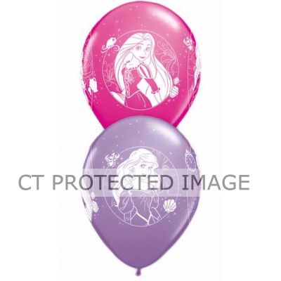 12 Inch Disney Princess Balloons (pack quantity 6) 
