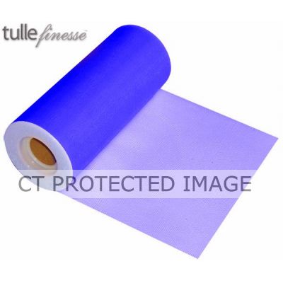 6 Inch 25yd Royal Blue Tulle Finesse