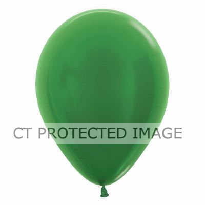  12 Inch Metallic Green Sempertex (pack quantity 50) 