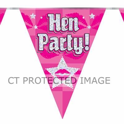 3.9m Hen Party Bunting