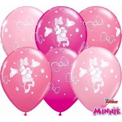  11 Inch Minnie Qualatex (pack quantity 25) 