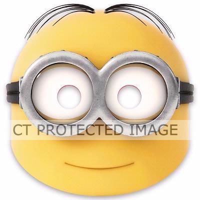  Lovely Minions Masks (pack quantity 6) 