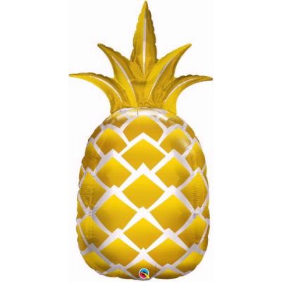 44 Inch Golden Pineapple Supershape