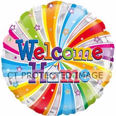 18 Inch Welcome Home Swirl Foil