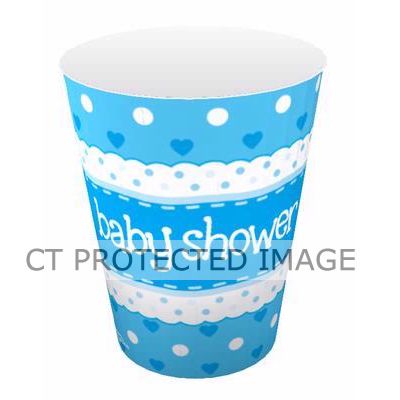  266ml Baby Shower Blue Cups (pack quantity 8) 