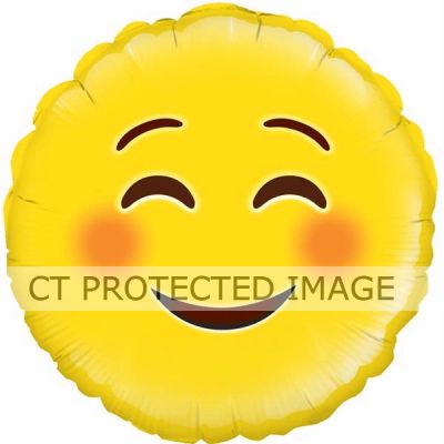 18 Inch Smile Emoji Foil Balloon
