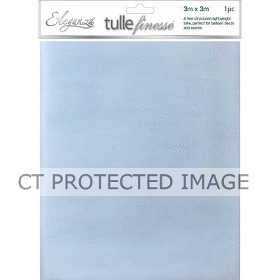 3m X 3m Light Blue Tuille Sheet
