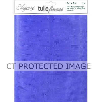 3m X 3m Navy Blue Tuille Sheet