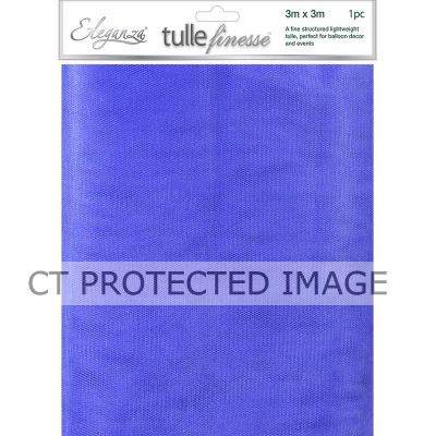 3m X 3m Navy Blue Tuille Sheet