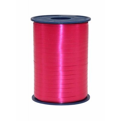 500m X 5mm Raspberry Curling Ribbon