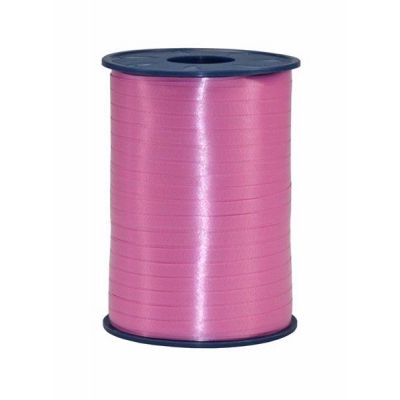 500m X 5mm Pink Curling Ribbon