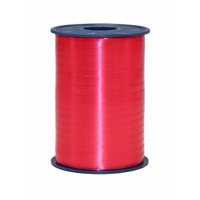 500m X 5mm Red Curling Ribbon