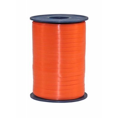 500m X 5mm Orange Curling Ribbon