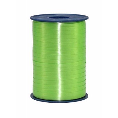 500m X 5mm Apple Green Curling Ribbon