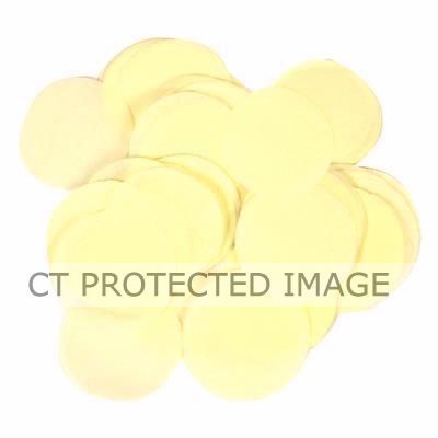 14g 15mm Ivory Paper Confetti