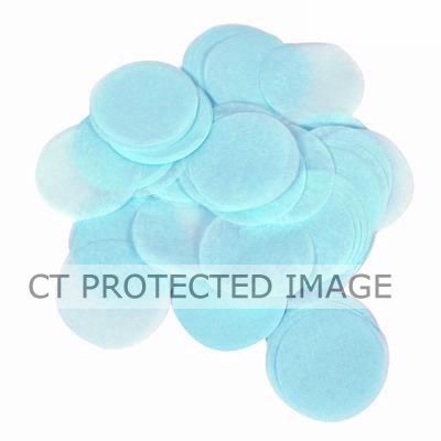14g 15mm Light Blue Paper Confetti