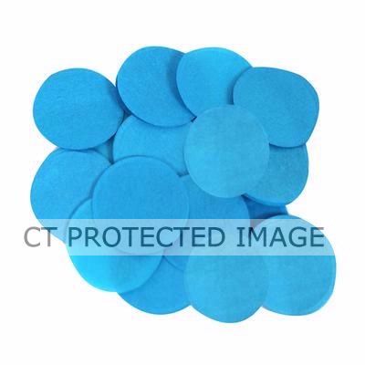 14g 15mm Turquoise Paper Confetti