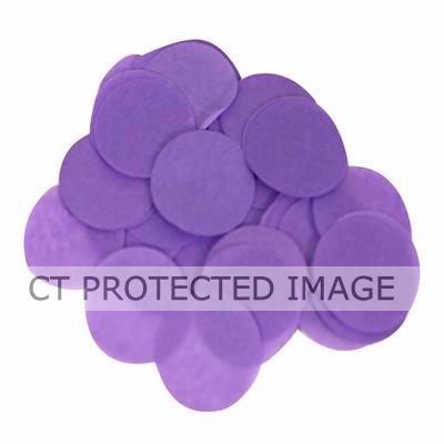 14g 15mm Purple Paper Confetti