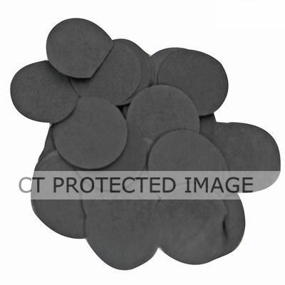 14g 25mm Black Paper Confetti
