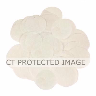 100g 25mm White Paper Confetti