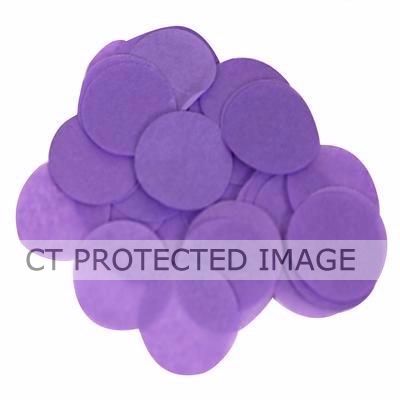 100g 25mm Purple Paper Confetti