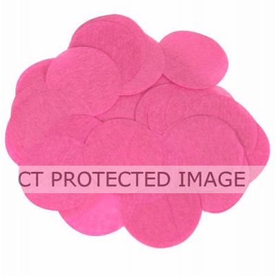 100g 55mm Fuchsia Paper Confetti
