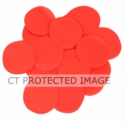 100g 55mm Red Paper Confetti