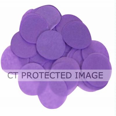 100g 55mm Purple Paper Confetti