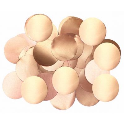 14g 10mm Metallic Pearl Rose Gold Confetti