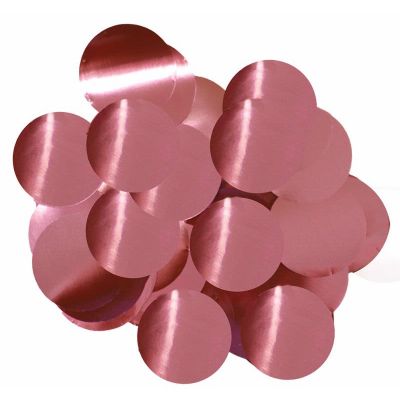 14g 25mm Light Pink Metallic Confetti
