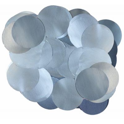 50g 25mm Metallic Pearl Light Blue Confetti