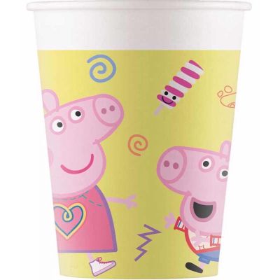  200ml Peppa Pig Cups (pack quantity 8) 