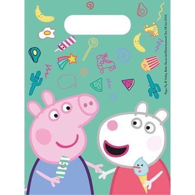  Peppa Pig Party Bags (pack quantity 6) 