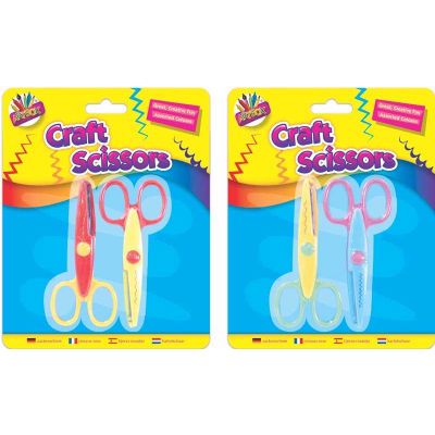  Wavy Edge Scissors (pack quantity 2) 