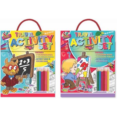 2assorted Childrens Travel Activity Set