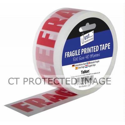 40m X 48mm Fragile Tape