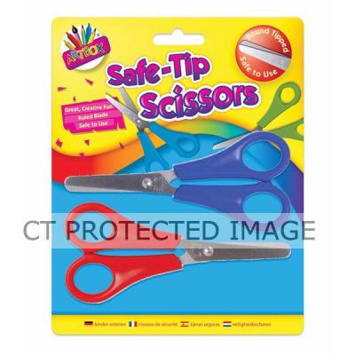  Safety Scissors (pack quantity 2) 